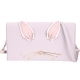 Kate Spade Magic Rabbit 兔子造型防刮牛皮手拿/肩背包(粉耦色) product thumbnail 1