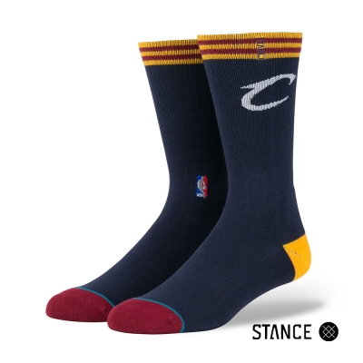 STANCE CAVS CASUAL LOGO-男襪-NBA球隊襪