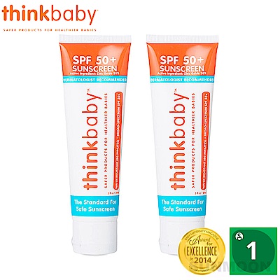 thinkbaby 星寶貝純物理防曬霜89mlX2