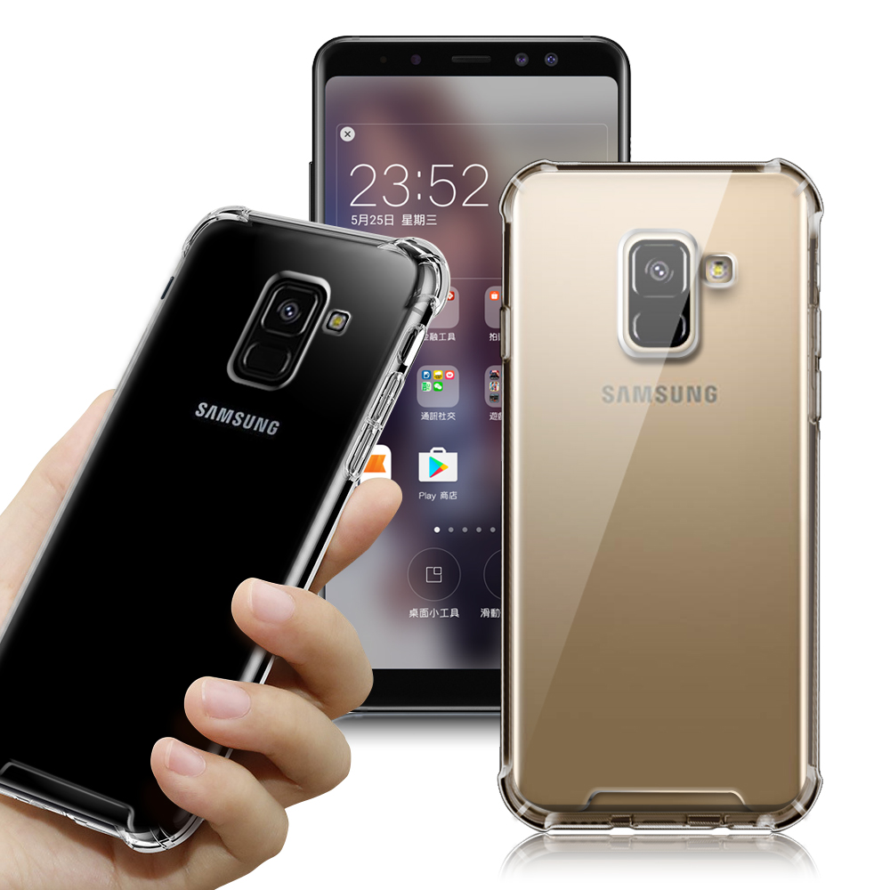 CITY  Samsung Galaxy A8+  2018  軍規5D防摔手機殼