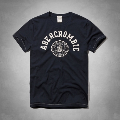 AF a&f Abercrombie & Fitch 短袖 T恤 深藍 137