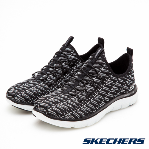 SKECHERS (女) 運動系列FLEX APPEAL 2.0- 12765BKW