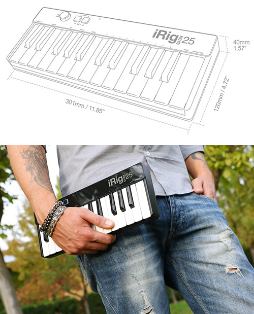 IK Multimedia iRig Keys 25鍵控制鍵盤