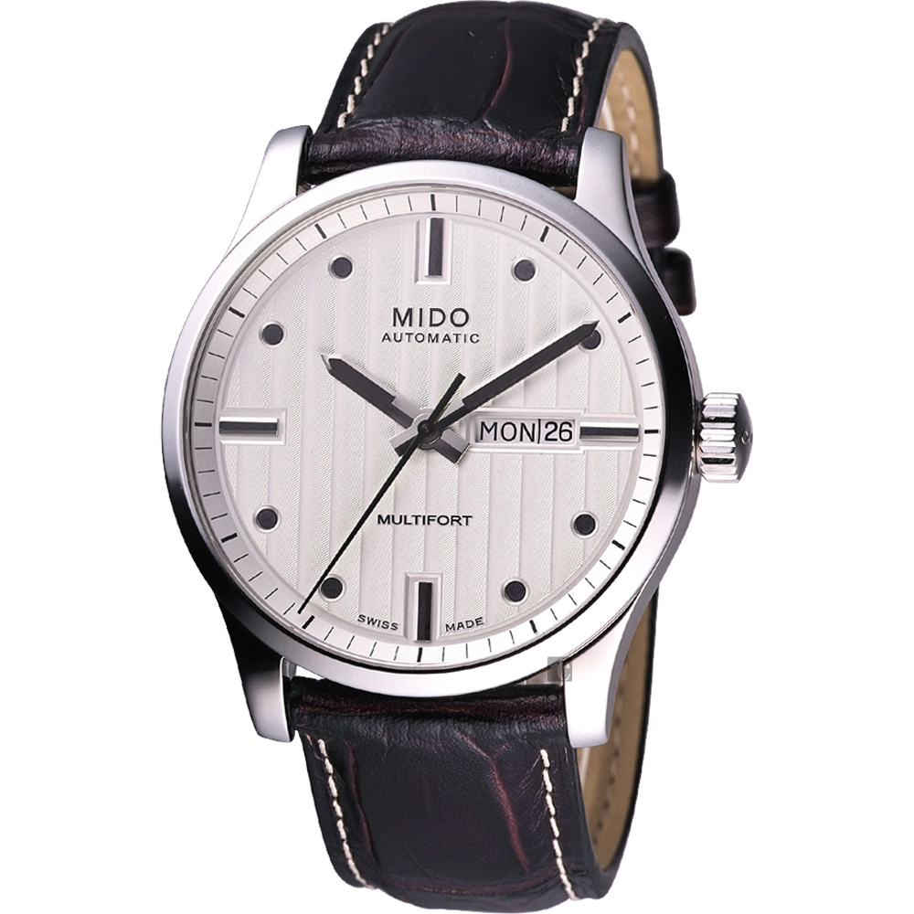 MIDO 美度 官方授權 Multifort 先鋒經典機械錶 新春送禮-42mm M0054301603180