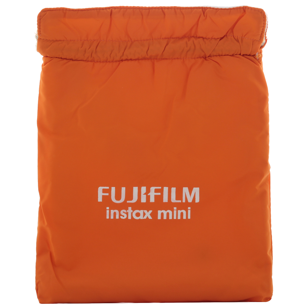 FUJIFILM instax mini 原廠拍立得相機袋-可愛橘