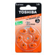 TOSHIBA 東芝 PR48/S13/A13/13 空氣助聽器電池(1卡6入) product thumbnail 1