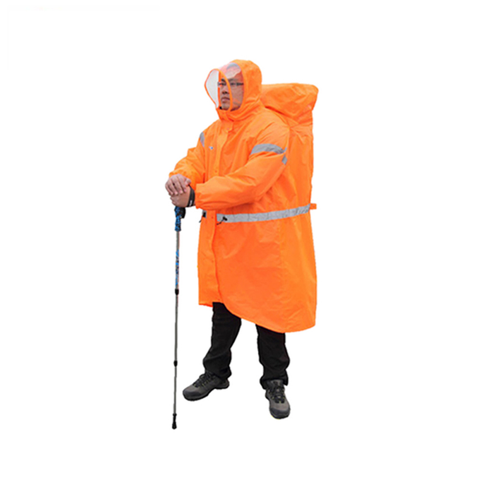 PUSH!戶外休閒用品雨衣登山雨衣背包雨衣連體雨衣P104 product image 1