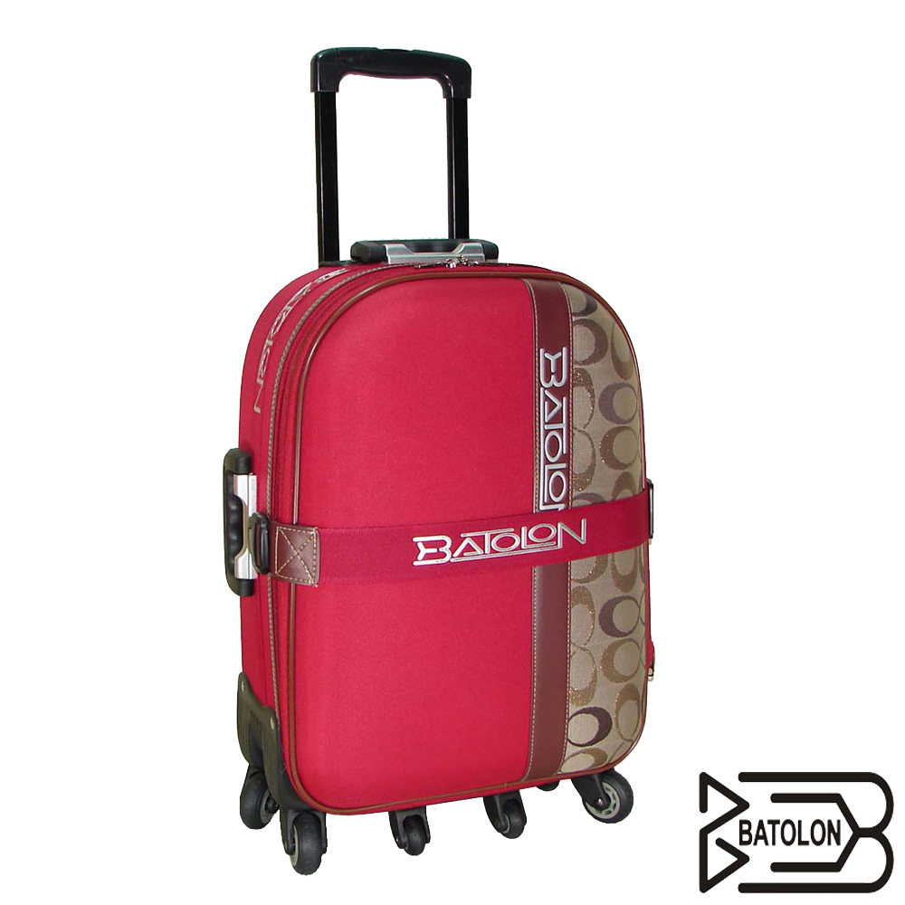 【BATOLON寶龍】29吋-紐約時尚旅行拉桿箱〈紅〉
