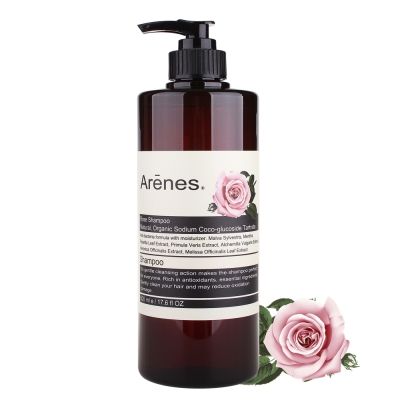 Arenes 玫瑰香氛植萃洗髮露500ml