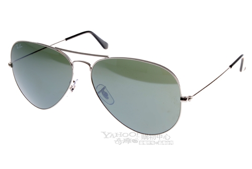 RAY BAN太陽眼鏡 經典品牌/水銀綠色#RB3025 00340大版