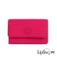 Kipling 長夾 桃紅素面-小 product thumbnail 1