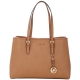 Michael Kors Jet Set Travel 防刮牛皮托特包(棕色) product thumbnail 1