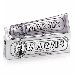MARVIS 亮白薄荷牙膏 銀色85ml-快速到貨