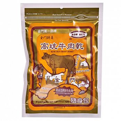 高坑 高梁酒原味牛肉角(180g)