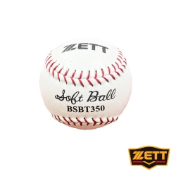 ZETT  比賽用壘球(一打) BSBT-350