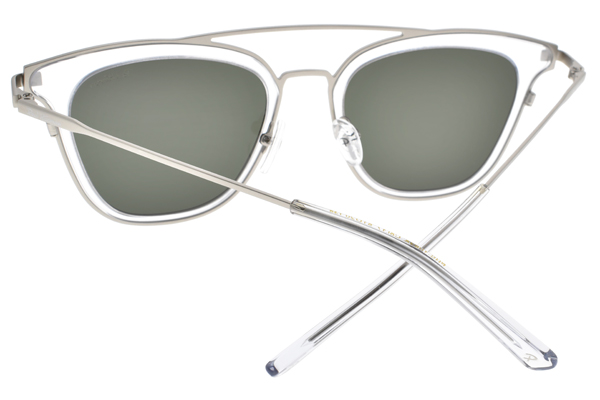 PAUL HUEMAN太陽眼鏡 造型貓眼框/透明銀-白水銀#PHS1083A 17