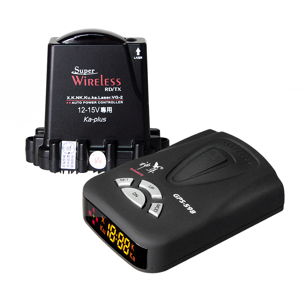 神隼 GPS-598 分離式全頻雷達道路安全警示器