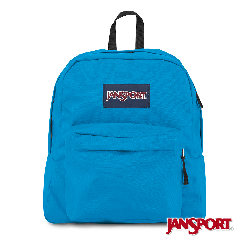 JanSport -SPRING BREAK系列校園後背包 -土耳其藍