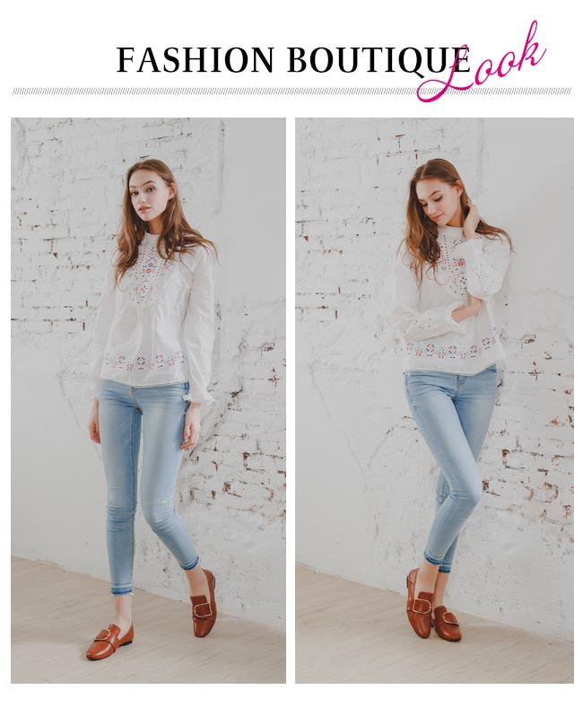 TTSNAP樂福鞋-MIT大方飾釦2WAY油亮感樂福鞋 棕