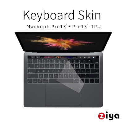 [ZIYA] Macbook Pro13/15 Touch Bar TPU 鍵盤保護膜