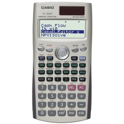 CASIO卡西歐 財務型計算機 FC-200V