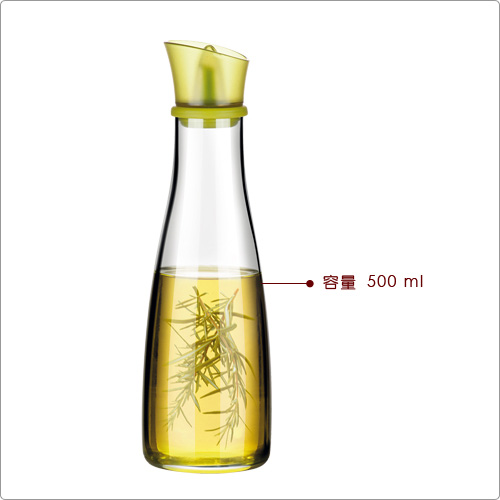 TESCOMA Vita附蓋油醋罐(綠500ml)