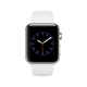 Apple Watch Series 2 42mm不鏽鋼錶殼搭配白色運動型錶帶 product thumbnail 1
