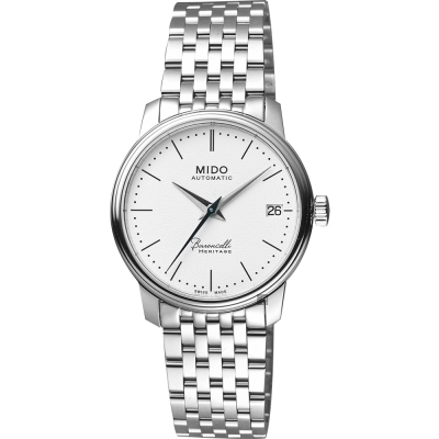 MIDO 美度 官方授權 Baroncelli III 永恆機械女錶 母親節禮物-33mm M0272071101000