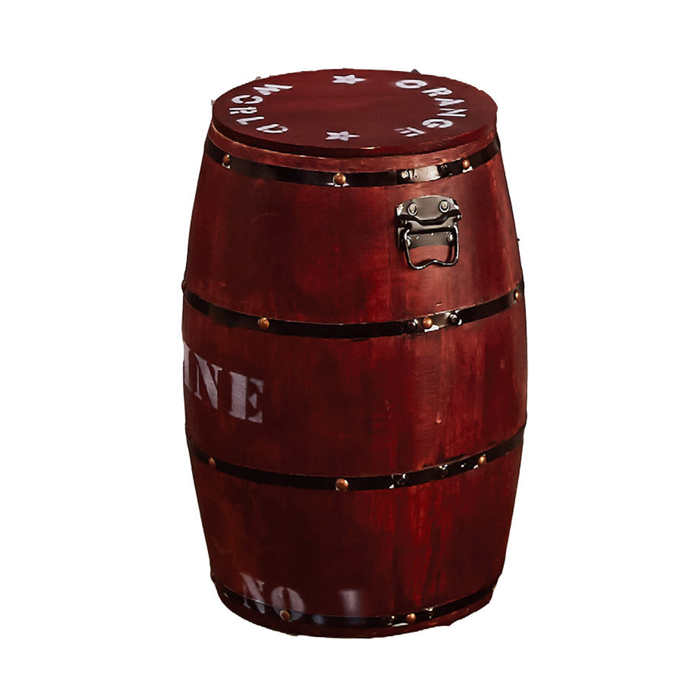 Boden-特色木桶收納餐椅(四色可選)-32x32x46cm