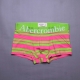 A&F Abercrombie & Fitch 品味時尚條紋平口褲(綠/粉紅) product thumbnail 1