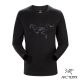 Arcteryx 始祖鳥 24系列 男 有機棉長袖T恤 黑 product thumbnail 2