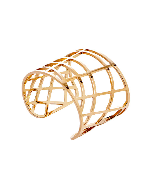 Calvin Klein CK DRAW 優雅玫瑰金縷空手環
