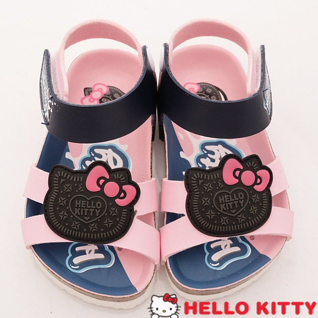 HelloKitty童鞋 餅乾造型軟木涼鞋款 EI18138粉(小童段)