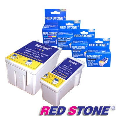 RED STONE for EPSON T028+T029墨水匣(3黑1彩)