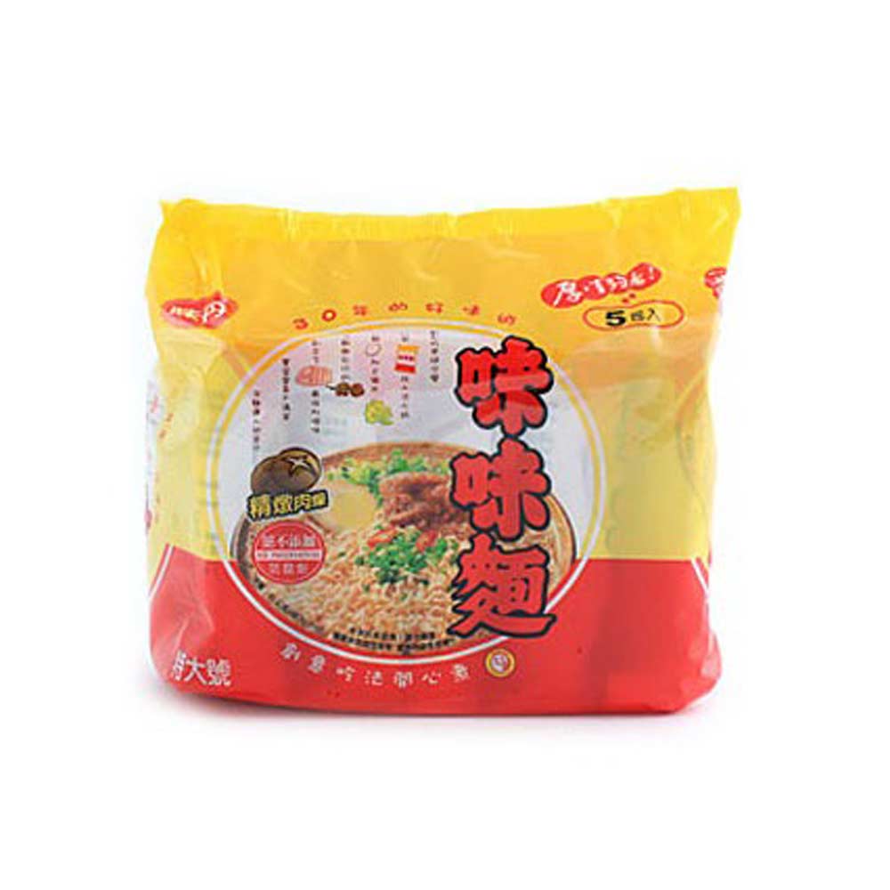 味丹 味味麵-精燉肉燥麵(5入/袋)