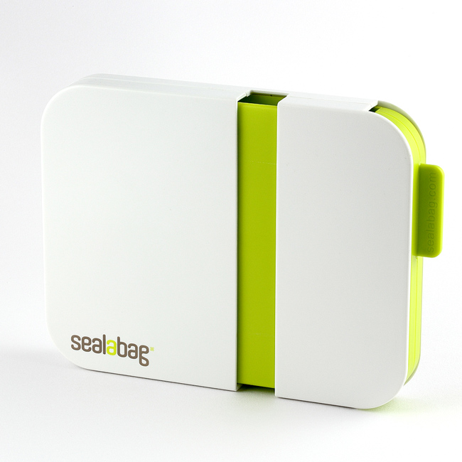 英國Sealabag 塑膠袋封口機-綠 + 膠帶補充包 x3