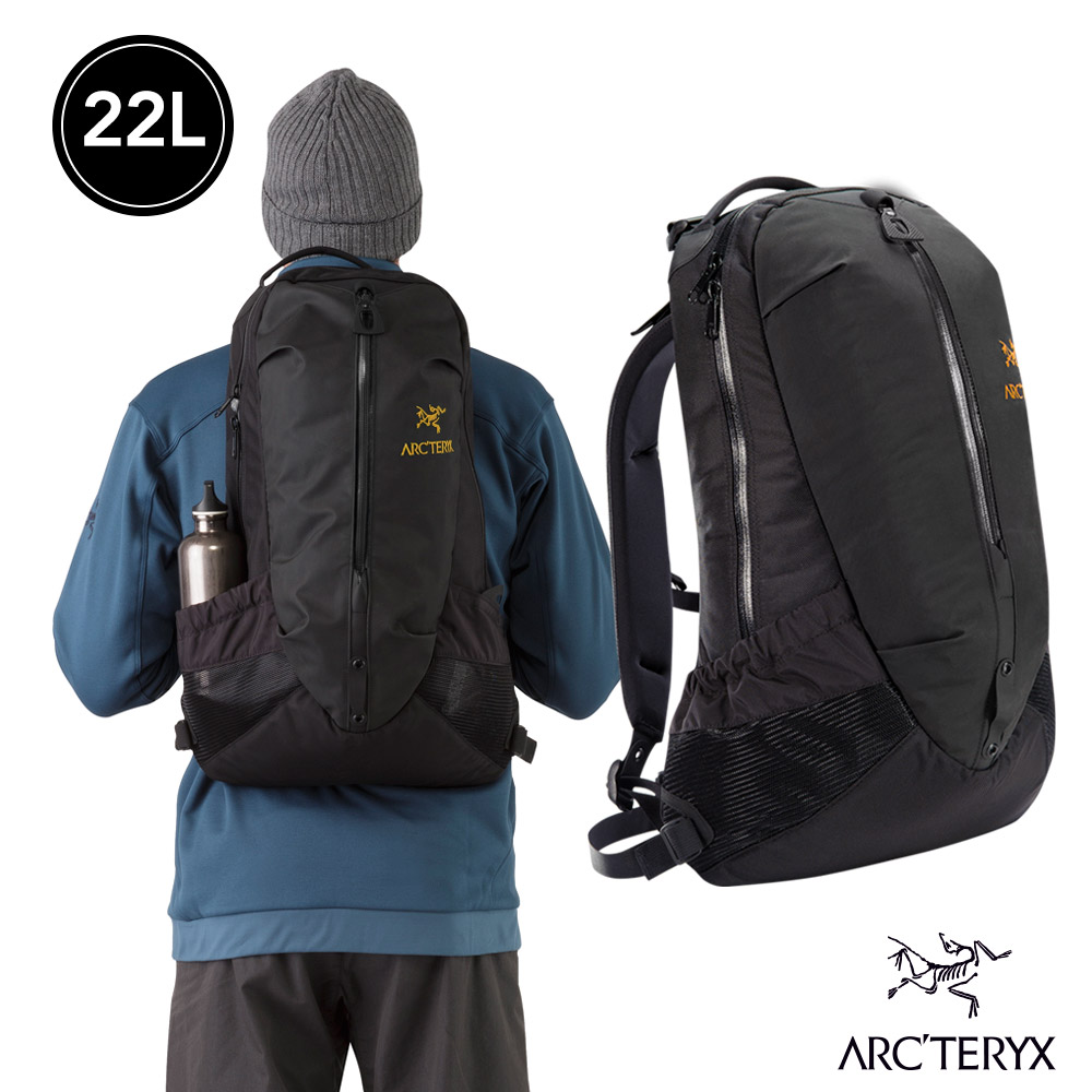 Arcteryx 始祖鳥 24系列 Arro 22 多功能後背包 黑