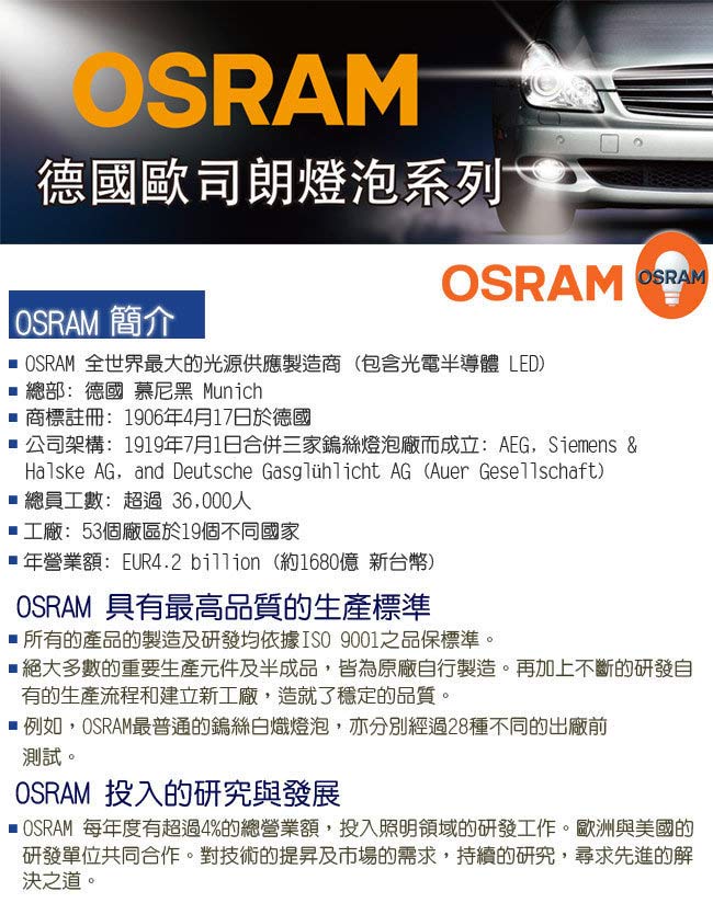 OSRAM 極地星鑽 Night Breaker UNLIMITED 公司貨(H11)