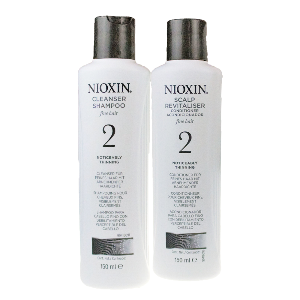 NIOXIN 耐奧森(儷康絲) 組合2號潔髮乳+甦活乳300ML 公司貨