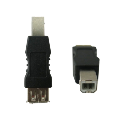 bravo-u usb2.0 a母對b公 印表機轉接頭