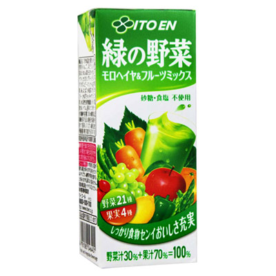 《伊藤園》綠的野菜汁 (200ml x 6入)