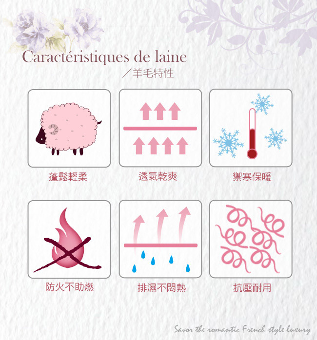 法國Jumendi台灣精製高密度防蹣抗菌潔淨羊毛被-雙人