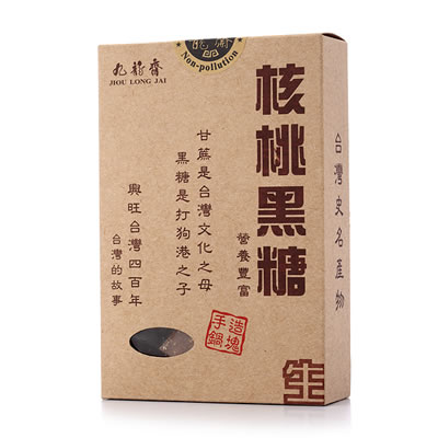 《九龍齋》核桃黑糖(200g/盒)