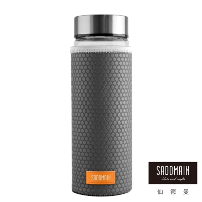 仙德曼SADOMAIN 雙層護套玻璃壺800ml