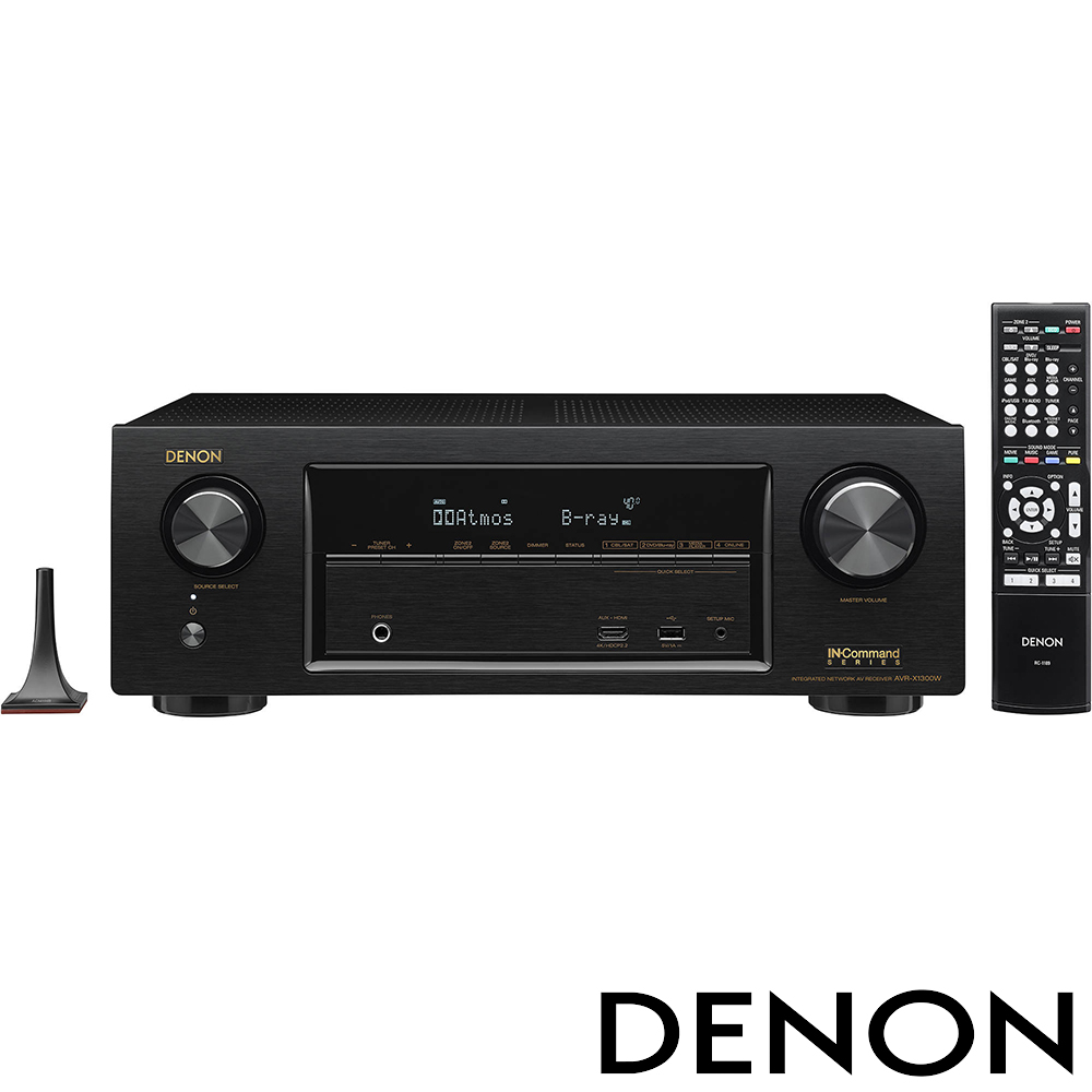 Denon 7.2CH AV 環繞劇院擴大機 AVR-X1300W