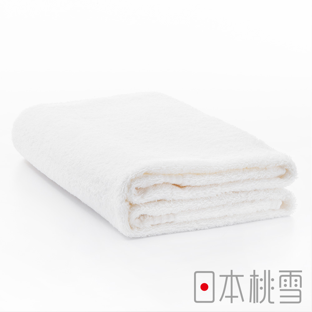 日本桃雪居家浴巾(白色)