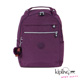 Kipling 後背包 深紫素面 product thumbnail 1