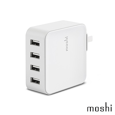 Moshi ProGeo 旅充系列 USB 4-Port 充電器 (35W)