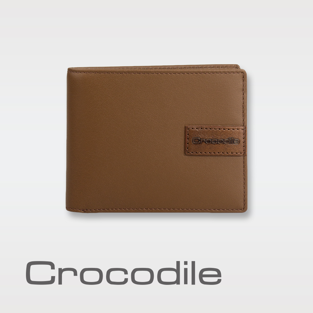 Crocodile Bull Grain系列短夾 0103-07704-08