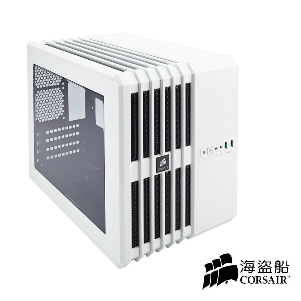 CORSAIR海盜船Carbide系列Air 240電腦機殼(白)